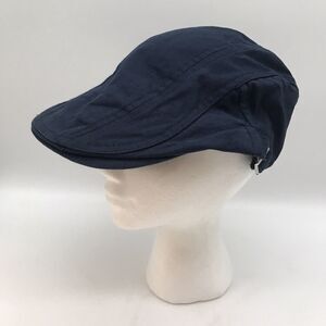 Duckbill Gatsby Cap Navy Twill Men's OSFM Newsboy Ivy Hat Golf Hat Casual Cabbie